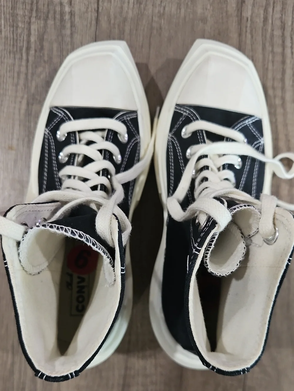 Converse Chuck 70 De Luxe Wedge Hi sneakers size 6